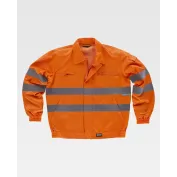 Giacca da Lavoro Alta Visibilità con Bande Rinfrangenti C3910 - Workteam