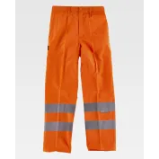 Pantalone da Lavoro Alta Visibilità con Bande Rinfrangenti C3915 - Workteam