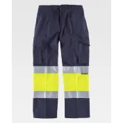Pantalone da Lavoro Combinato Alta Visibilità C4019 - Workteam