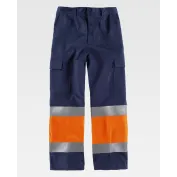 Pantalone da Lavoro Invernale Multitasche Alta Visibilità C4028 - Workteam
