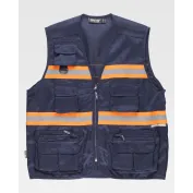 Gilet da Lavoro Safari Multitasche Alta Visibilità S3136 - Workteam