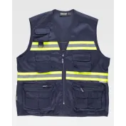 Gilet da Lavoro Safari Multitasche Alta Visibilità S3136 - Workteam