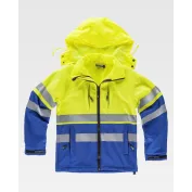 Giubbotto da Lavoro Workshell Stretch Alta Visibilità S9525 - Workteam