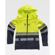 Giubbotto da Lavoro Workshell Stretch Alta Visibilità S9525 - Workteam