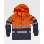 Giubbotto da Lavoro Workshell Stretch Alta Visibilità S9525 - Workteam