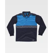 Polo da Lavoro Manica Lunga Alta Visibilità C3856 - Workteam