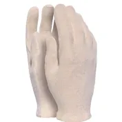 10 Paia - Guanti da lavoro in Tessuto Leggero di Cotone - Issa Line