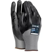 12 Paia - Guanti da lavoro Dots Catch in Nitrile Foam Puntinato - Issa Line