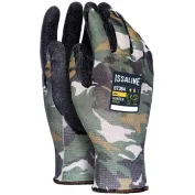 12 Paia - Guanti da lavoro Hunter Catch in Poliestere - Issa Line