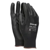 12 Paia - Guanti da lavoro in Poliestere Spalmato PU - Issa Line
