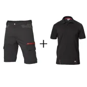 Completo da lavoro Siggi Bermuda Finder &	Polo Finder Siggi