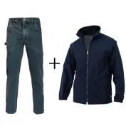 Completo da lavoro Siggi Mech & Giacca Gran Sasso Siggi con Maniche Staccabili