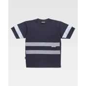 T-shirt da Lavoro Manica Corta con Bande C3939 - Workteam T-shirt da Lavoro Manica Corta con Bande C3939 - Workteam