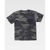 T-shirt da Lavoro Mimetica 100% Cotone S8520 - Workteam