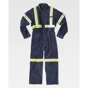 Tuta da Lavoro con Cerniera Alta Visibilità B5236 - Workteam