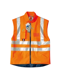 Gilet Alta visibilità GOODYEAR Impermeabile in Poliestere 100% - Arancio