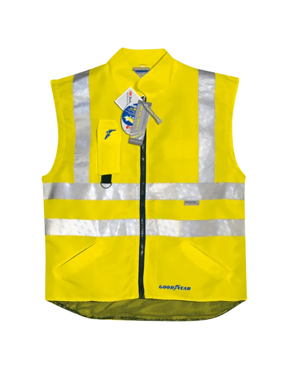 GILET GOODYEAR ALTA VISIBILITA IN POLIESTERE GIALLO S