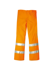 Pantaloni Alta visibilità in Cotone e Poliestere Invernali - Arancioni