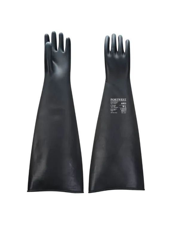 12 Paia Guanti Da Lavoro Bianco Taglia L 9 Con Rivestimento In Lattice 48101629 - Foto 3