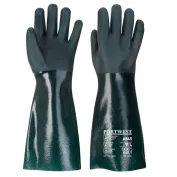 12 Paia - Guanti da Lavoro in PVC a Doppia Armatura 45cm - A845 Portwest 12 Paia - Guanti da Lavoro in PVC a Doppia Armatura 45cm - A845 Portwest