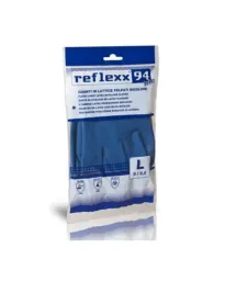 REFLEXX SKU N85-XL GUANTI MONOUSO IN NITRILE SENZA POLVERE ULTRA RESISTENTE  TAGLIA XL 50 PEZZI N85