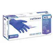 Guanti in Nitrile Ipoallergenici senza polvere Reflexx N71