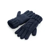Guanti Cable Knit Melange Gloves Beechfield - B497 Guanti Cable Knit Melange Gloves Beechfield - B497
