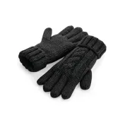 Guanti Cable Knit Melange Gloves Beechfield - B497 Guanti Cable Knit Melange Gloves Beechfield - B497