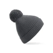 Cappello Engineered Knit Ribbed Pom Pom Beanie Beechfield - B382