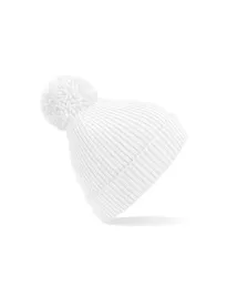 Cappello Engineered Knit Ribbed Pom Pom Beanie Beechfield - B382