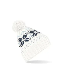 Cappello Fair Isle Snowstar Beanie Beechfield - B456
