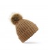 Cappello Fur Pom Pom Chunky Beanie Beechfield - B412