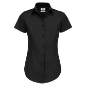 Camicia Da Lavoro Black Tie SSL Manica Corta da Donna B&C Collection - BCSWP24