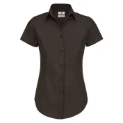 Camicia Da Lavoro Black Tie SSL Manica Corta da Donna B&C Collection - BCSWP24