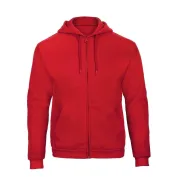 Felpa Da Lavoro con Cappuccio e Zip Intera  ID.205 B&C Collection - BCWUI25