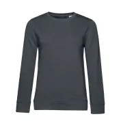 Felpa Da Lavoro Giracollo Organico da Donna B&C Collection - BCWW32B