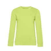 Felpa Da Lavoro Giracollo Organico da Donna B&C Collection - BCWW32B