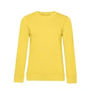 Felpa Da Lavoro Giracollo Organico da Donna B&C Collection - BCWW32B