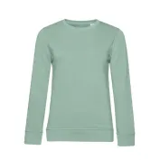 Felpa Da Lavoro Giracollo Organico da Donna B&C Collection - BCWW32B