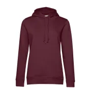 Felpa Da Lavoro Organic Hooded con Cappuccio da Donna B&C Collection - BCWW34B Felpa Da Lavoro Organic Hooded con Cappuccio da Donna B&C Collection - BCWW34B