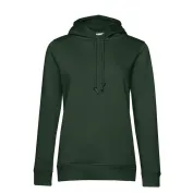 Felpa Da Lavoro Organic Hooded con Cappuccio da Donna B&C Collection - BCWW34B Felpa Da Lavoro Organic Hooded con Cappuccio da Donna B&C Collection - BCWW34B