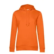 Felpa Da Lavoro Organic Hooded con Cappuccio da Donna B&C Collection - BCWW34B Felpa Da Lavoro Organic Hooded con Cappuccio da Donna B&C Collection - BCWW34B