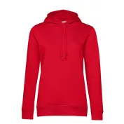 Felpa Da Lavoro Organic Hooded con Cappuccio da Donna B&C Collection - BCWW34B Felpa Da Lavoro Organic Hooded con Cappuccio da Donna B&C Collection - BCWW34B