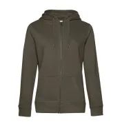 Felpa Da Lavoro Queen con Cappuccio e Zip Intera da Donna B&C Collection - BCWW03Q