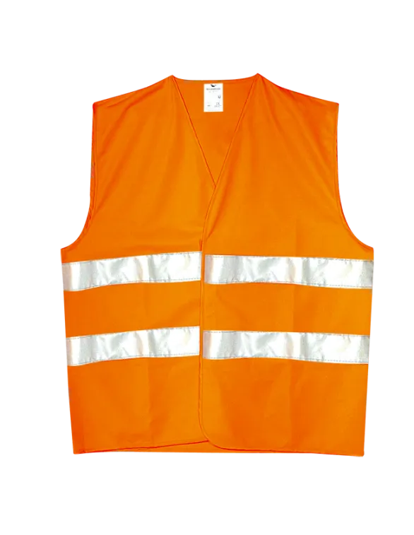 Gilet Alta Visibilità in Poliestere 100% Economico EXTRA LARGE