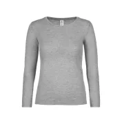 T-shirt Da Lavoro E150 Manica Lunga da Donna B&C Collection - BCTW06T