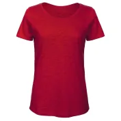 T-shirt Da Lavoro Inspire Slub T Manica Corta da Donna B&C Collection - BCTW047