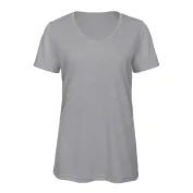 T-shirt Da Lavoro V Triblend Manica Corta da Donna B&C Collection - BCTW058