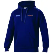 Felpa con cappuccio da lavoro Sparco Hoodie Big Stripes Martini Racing