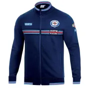 Felpa full zip da lavoro Sparco Martini Racing
